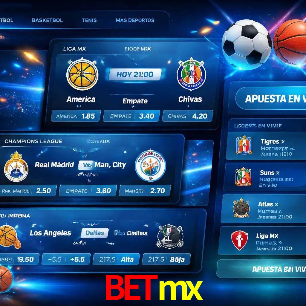 Mercados de apuestas deportivas Betmx para jugadores en México
