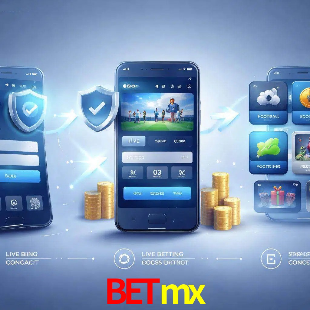 Pasos de acceso a la app Betmx en pantalla de teléfono móvil